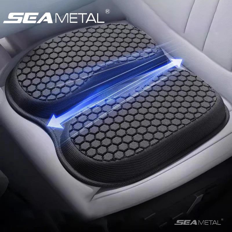 SEAMETAL Breathable Car Seat Cover – Ice Silk Summer Seat Cushion
