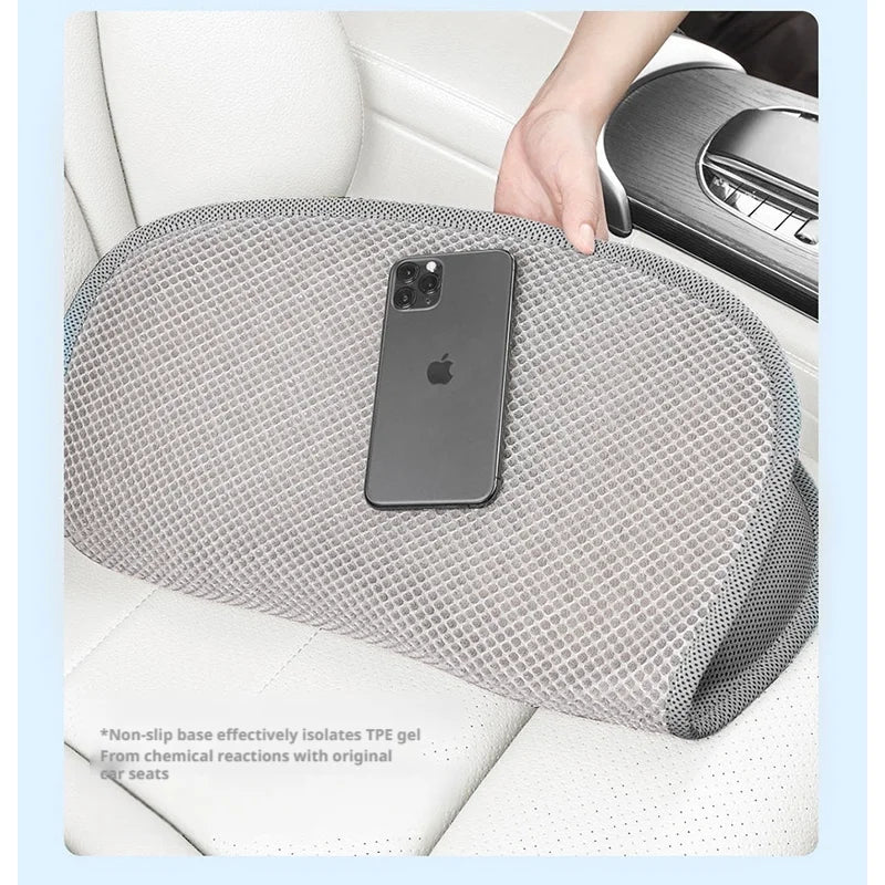 SEAMETAL Breathable Car Seat Cover – Ice Silk Summer Seat Cushion