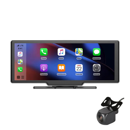Zimtop C6 10.26" 4K Dash Cam with CarPlay, Android Auto & WiFi