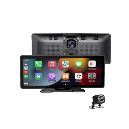 Zimtop C6 10.26" 4K Dash Cam with CarPlay, Android Auto & WiFi