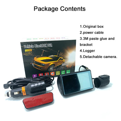 Zimtop A68 WiFi Dual Dash Cam 4K Front & 1080P Rear Camera