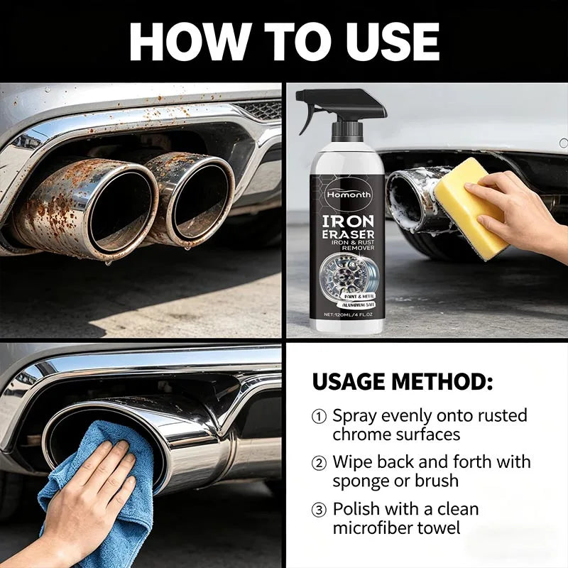120ml Car Rust Remover & Alloy Wheel Cleaner