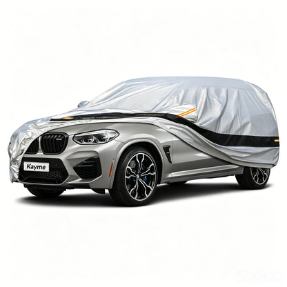 10-Layer Waterproof Car Cover – All-Weather UV, Snow & Rain Protection