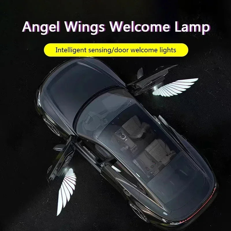 LED Wireless Laser Door Projector