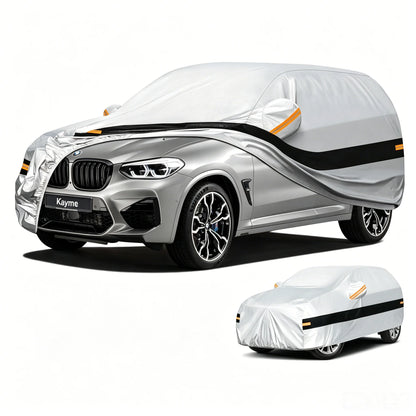 10-Layer Waterproof Car Cover – All-Weather UV, Snow & Rain Protection