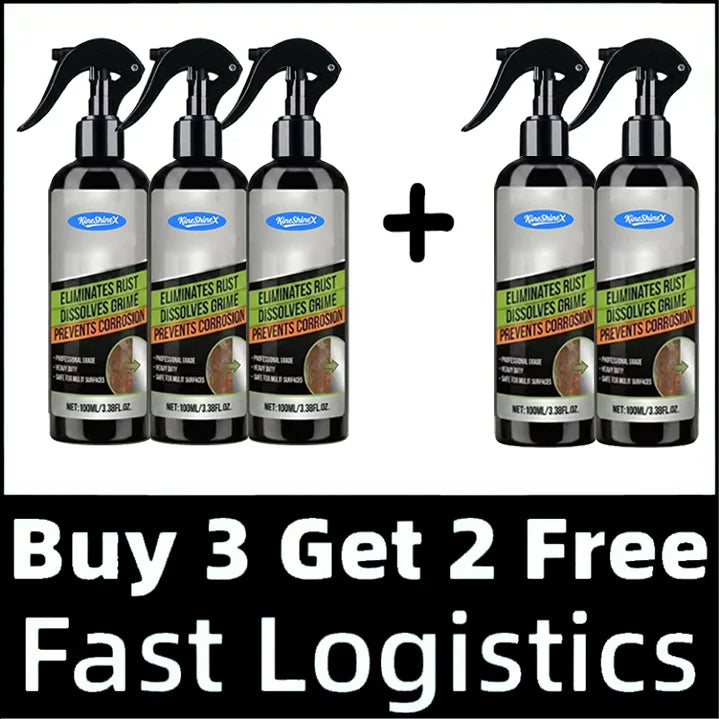 120ml Rust Remover Spray – Car, Wheel & Metal Cleaner