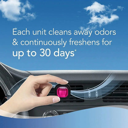 Car Vent Air Freshener Clips – Long-Lasting Odor Eliminator, 30-Day Fragrance