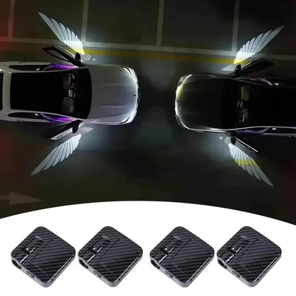 LED Wireless Laser Door Projector