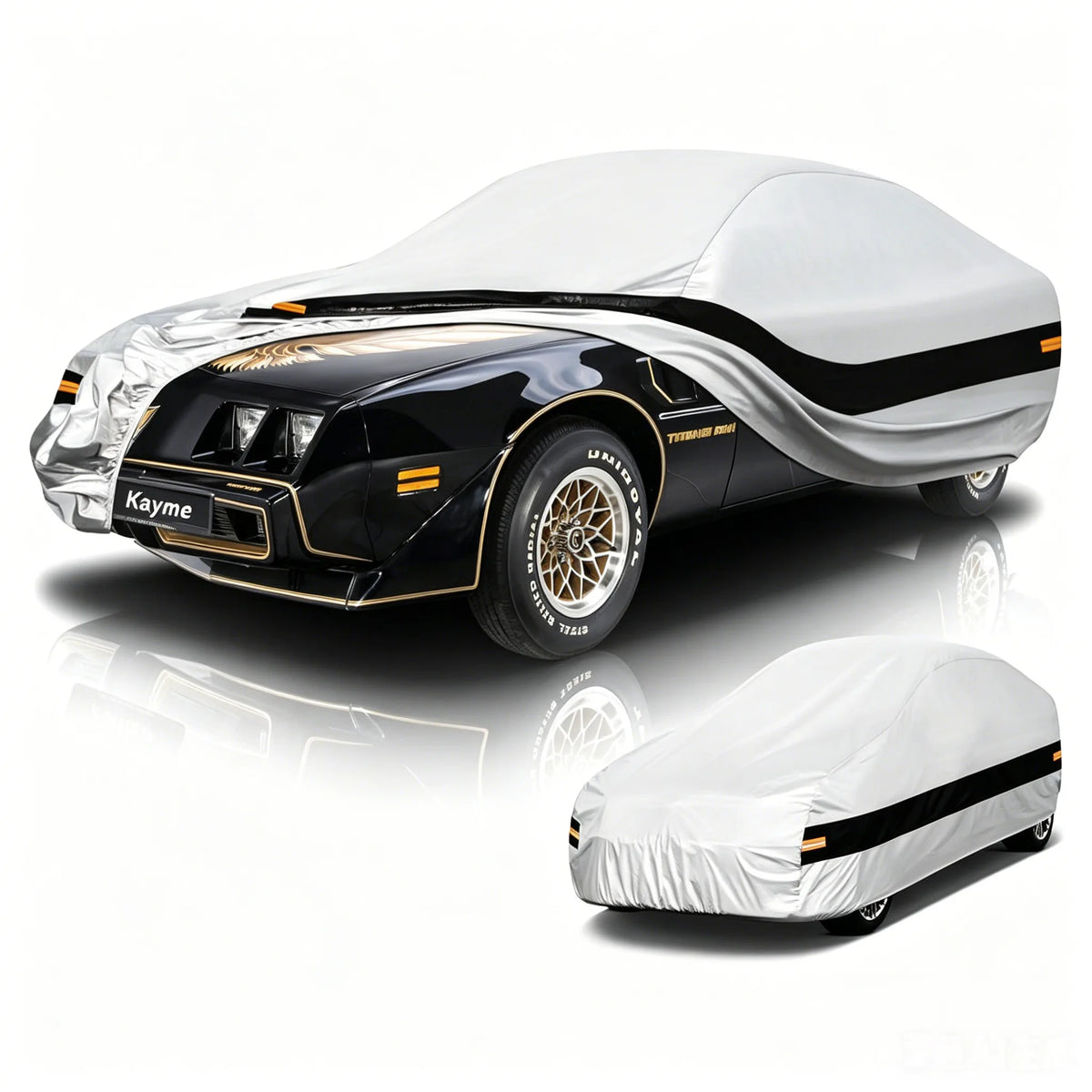 10-Layer Waterproof Car Cover – All-Weather UV, Snow & Rain Protection