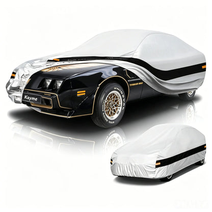 10-Layer Waterproof Car Cover – All-Weather UV, Snow & Rain Protection