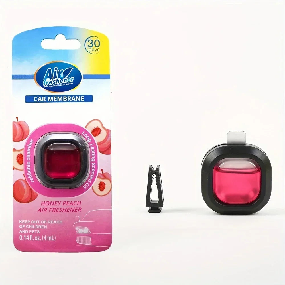 Car Vent Air Freshener Clips – Long-Lasting Odor Eliminator, 30-Day Fragrance