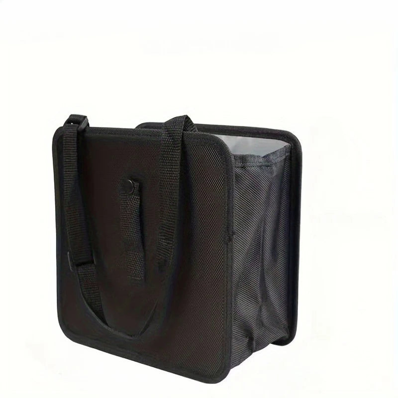 Hanging Car Trash Can & Organizer – Waterproof Leak-Proof Storage Bin