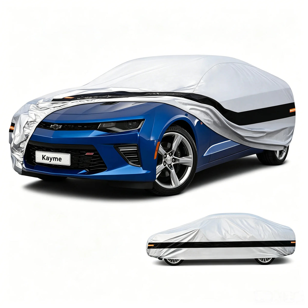 10-Layer Waterproof Car Cover – All-Weather UV, Snow & Rain Protection