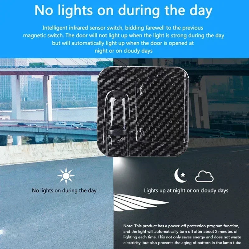 LED Wireless Laser Door Projector