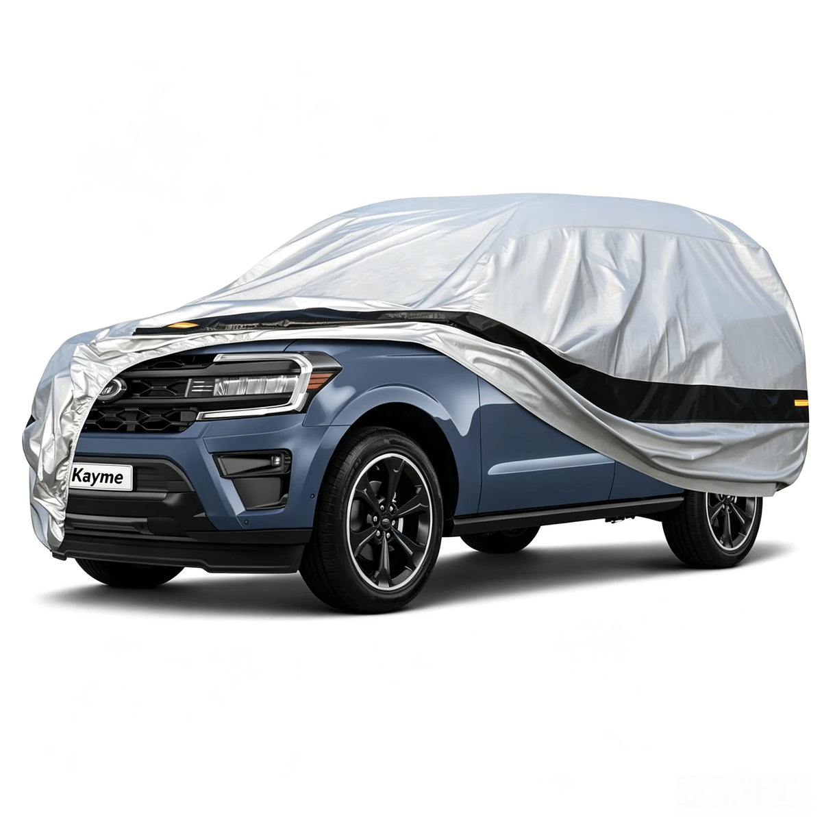 10-Layer Waterproof Car Cover – All-Weather UV, Snow & Rain Protection