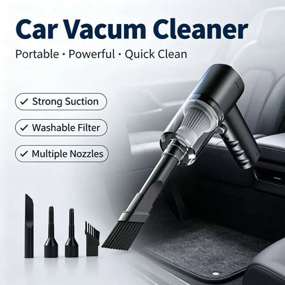 Ultimate Portable Wireless Car Vacuum for Effortless Cleaning