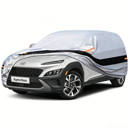10-Layer Waterproof Car Cover – All-Weather UV, Snow & Rain Protection