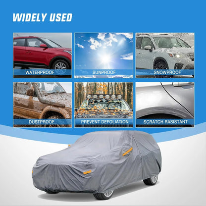 Nilight Universal Car Cover – Waterproof All-Weather Vehicle Cover