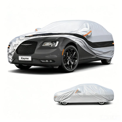 10-Layer Waterproof Car Cover – All-Weather UV, Snow & Rain Protection