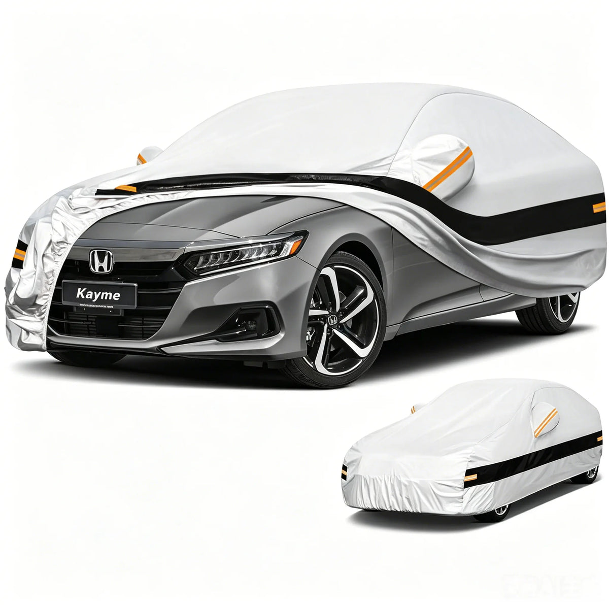 10-Layer Waterproof Car Cover – All-Weather UV, Snow & Rain Protection