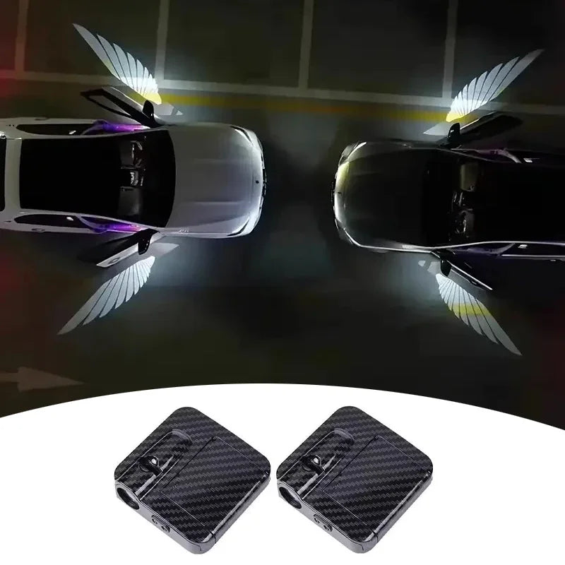 LED Wireless Laser Door Projector