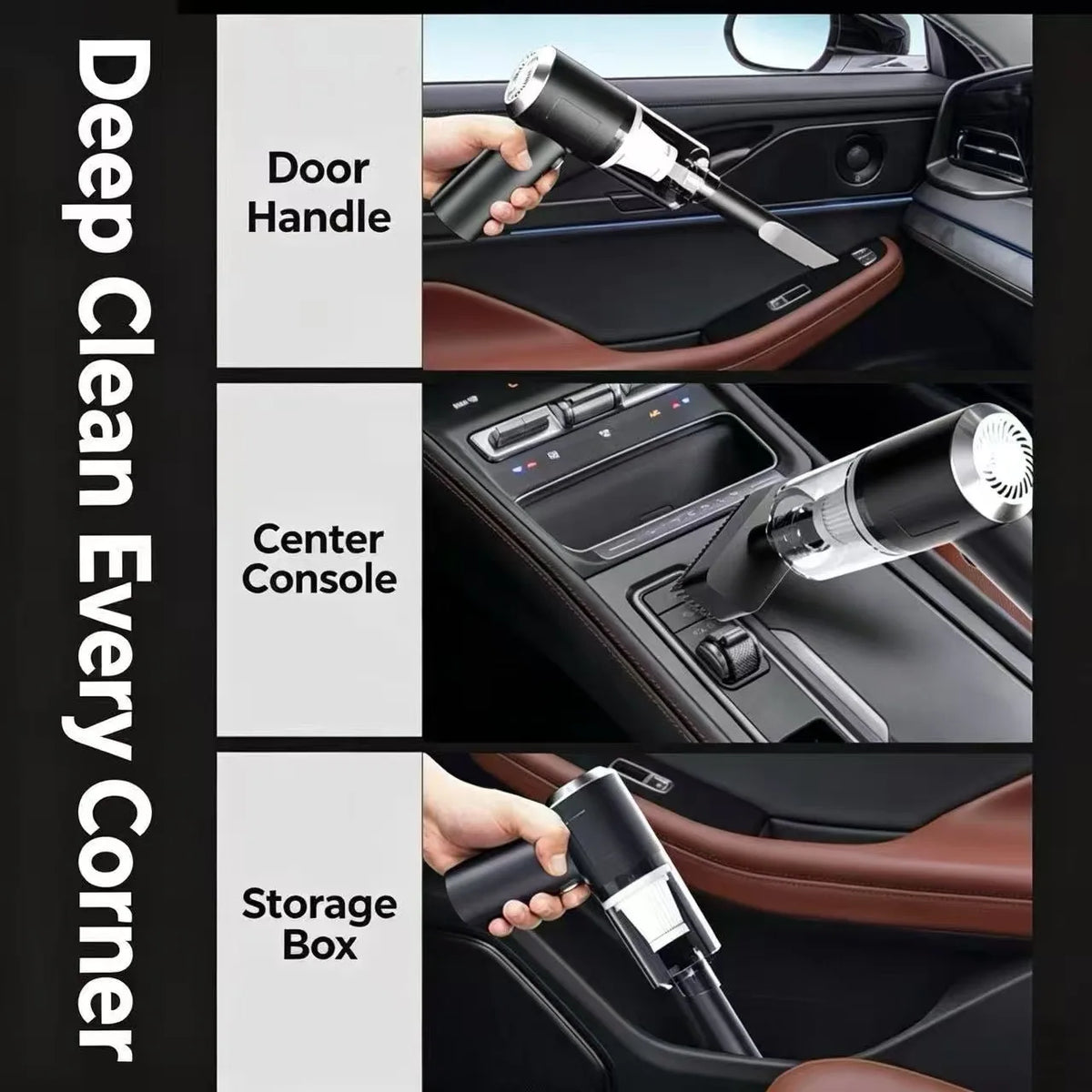 Ultimate Portable Wireless Car Vacuum for Effortless Cleaning