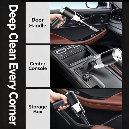 Ultimate Portable Wireless Car Vacuum for Effortless Cleaning