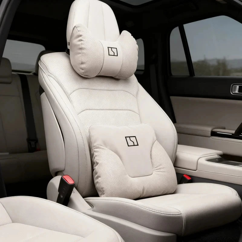 Genuine Leather Car Accessory – Natural Fiber Filling