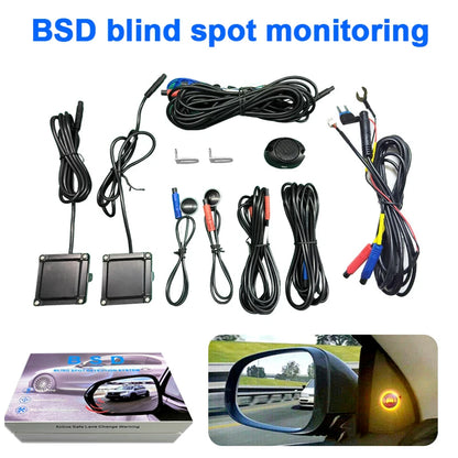 D4 Blind Spot Detection System – Car Blind Zone Warning Sensor