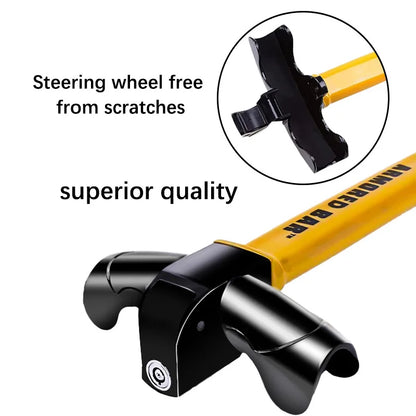 Steering Wheel Anti-Theft Lock – High-Visibility Vehicle Security
